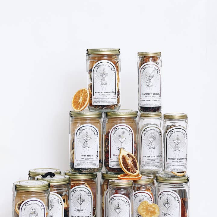 Practical Magic Apothecary & Craft Cocktails – wholesale DIY drink kit – Fig Lemontini Craft Cocktail Infusion Drink Kit -Glass Jar5