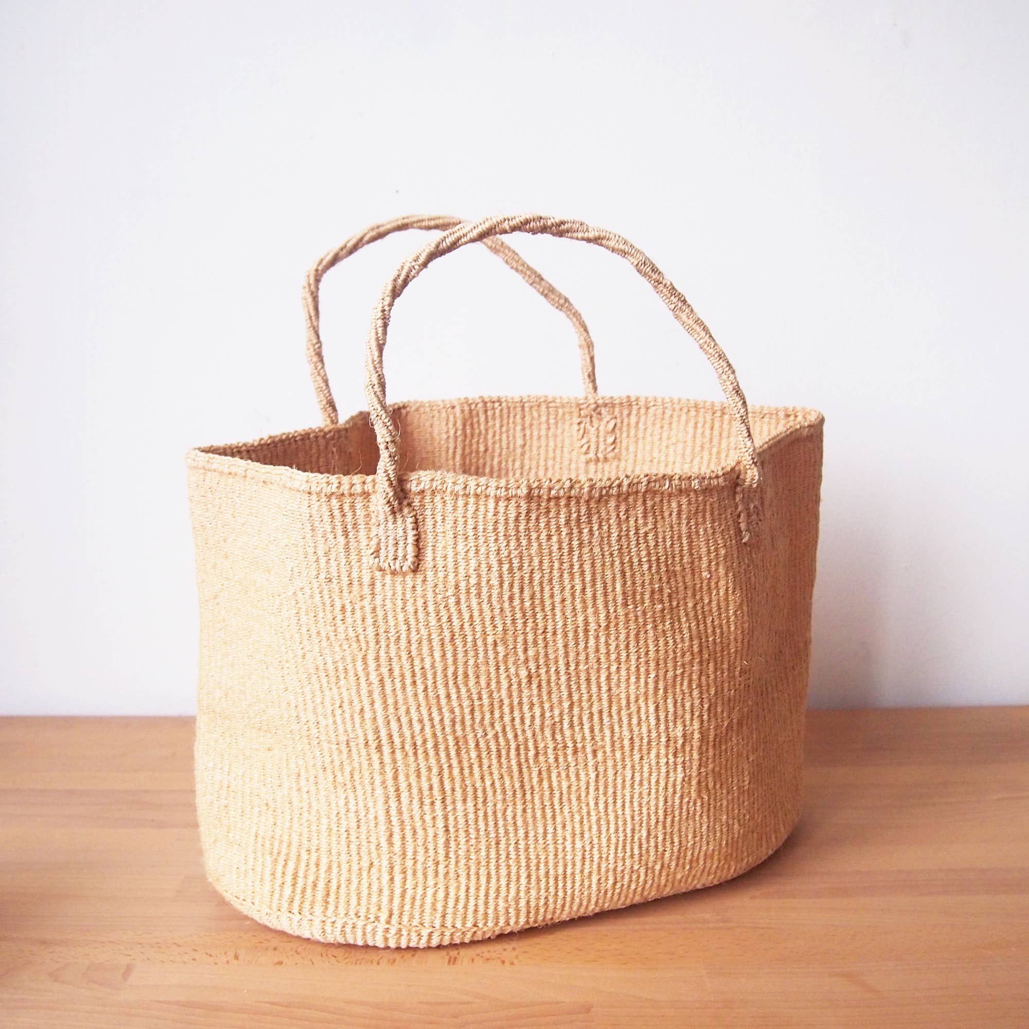 Amsha - Wholesale Tote Bag - Women's - XL Sisal Tote: Oats2