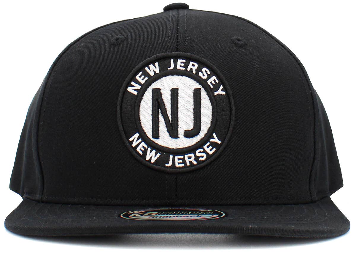 KBETHOS - Wholesale Flat Brim Cap - Men's - NEW JERSEY SNAPBACK9