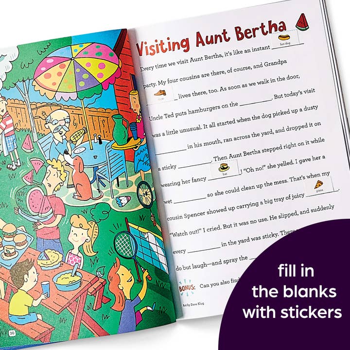Highlights for Children - Wholesale Book - Kids - Silly Sticker Stories: Travel