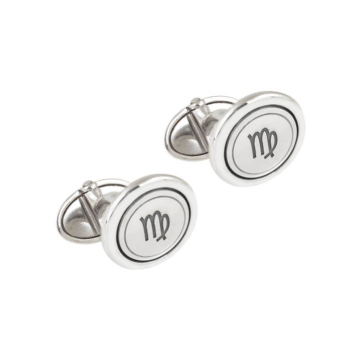 Dancing With Jewels - Wholesale Cufflinks - Zodiac Sing - Virgo Cufflinks