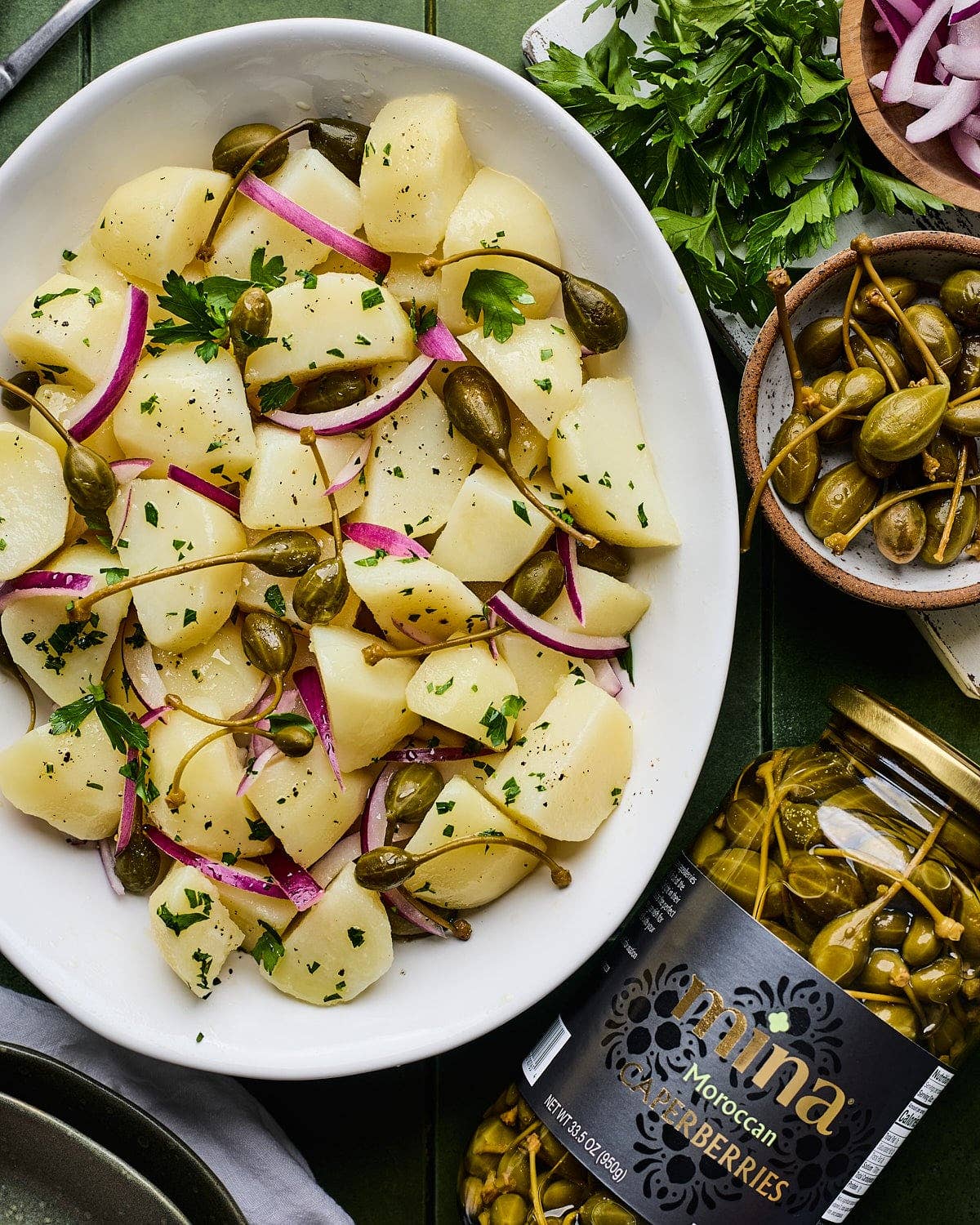 Mina - Wholesale Pickled Vegetables - 33.5oz Caperberries5