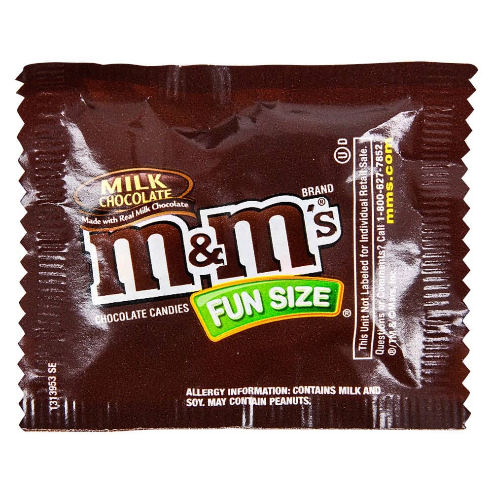 La Luna Bella - Toys - Vente Friandises enrobées de chocolat - M&M's lait en format fun size vrac 9 kg1