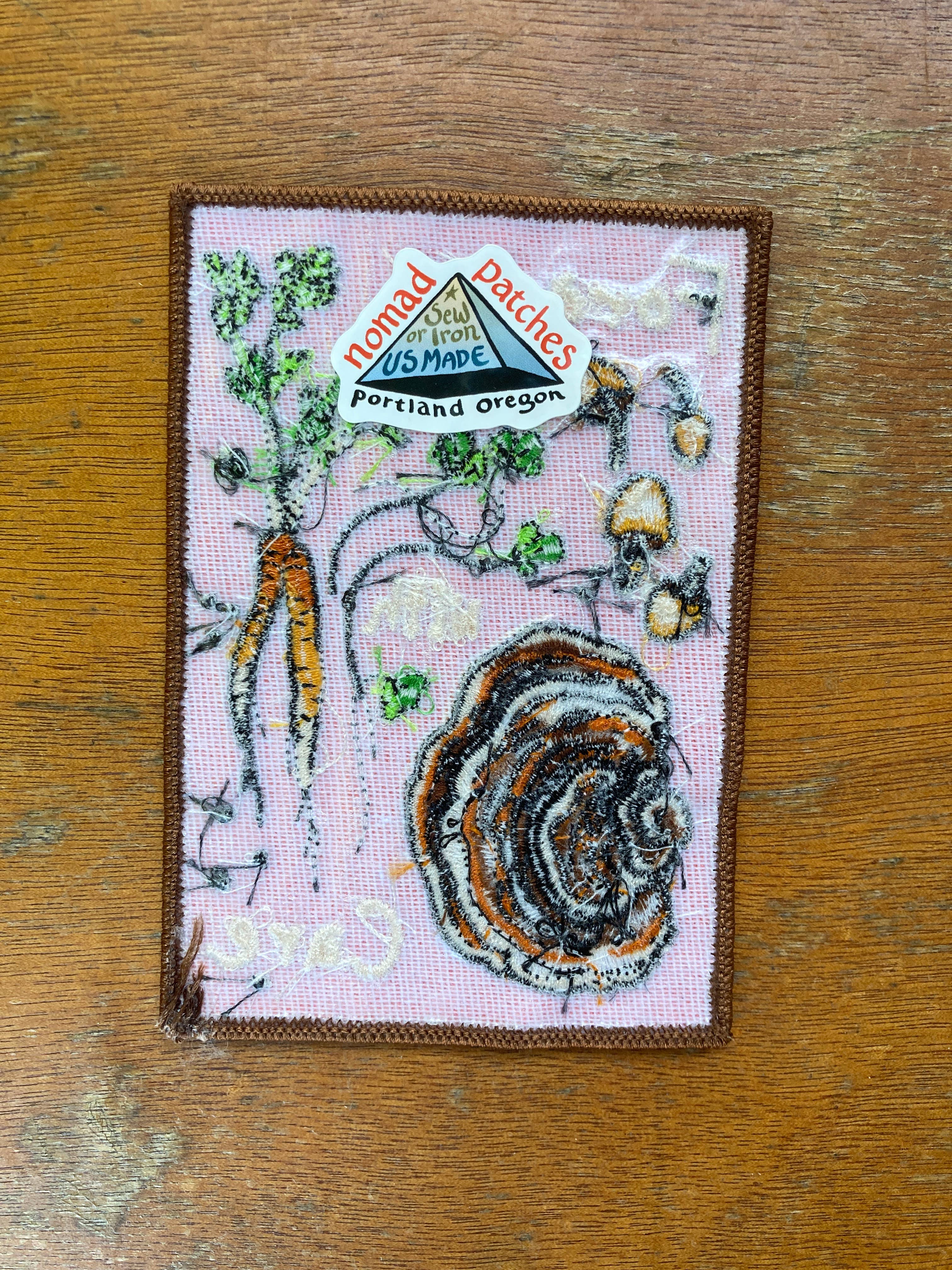 Nomad Patches – wholesale Lapp – Sök med omsorg stor broderad patch5