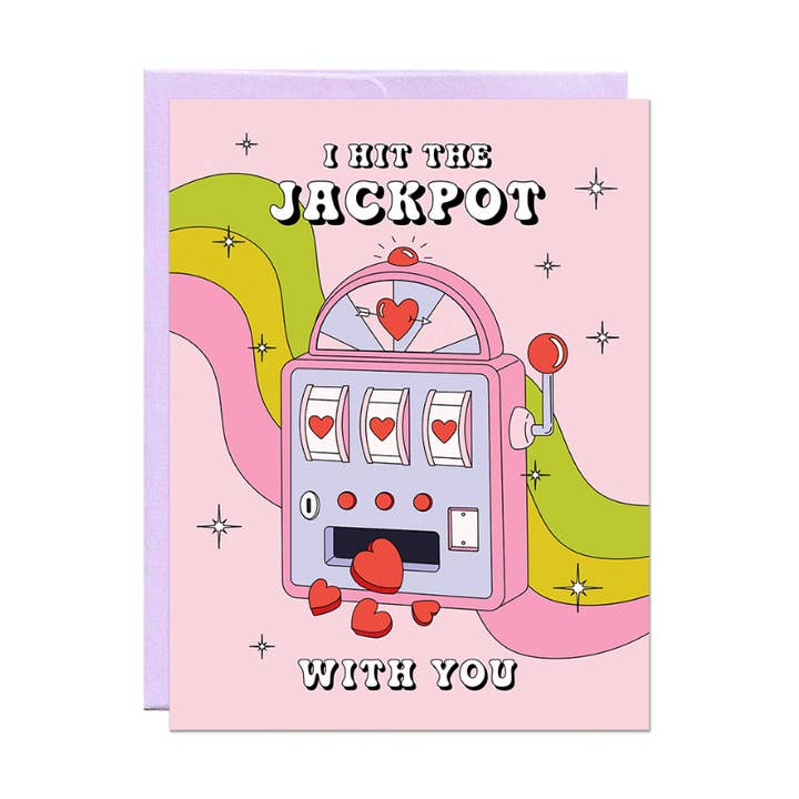Jackpot Love | Valentine's Day for wholesale by Party Mountain Paper co.
