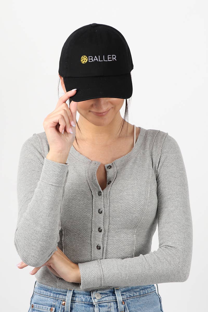 David And Young - Wholesale Baseball Cap - Women's - Baller Embroidery Baseball6