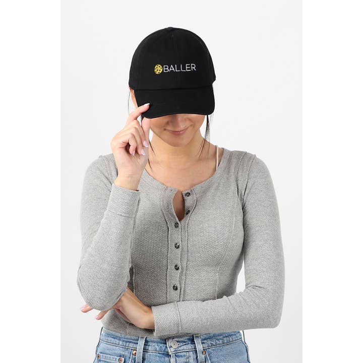 David And Young - Wholesale Baseball Cap - Women's - Baller Embroidery Baseball6