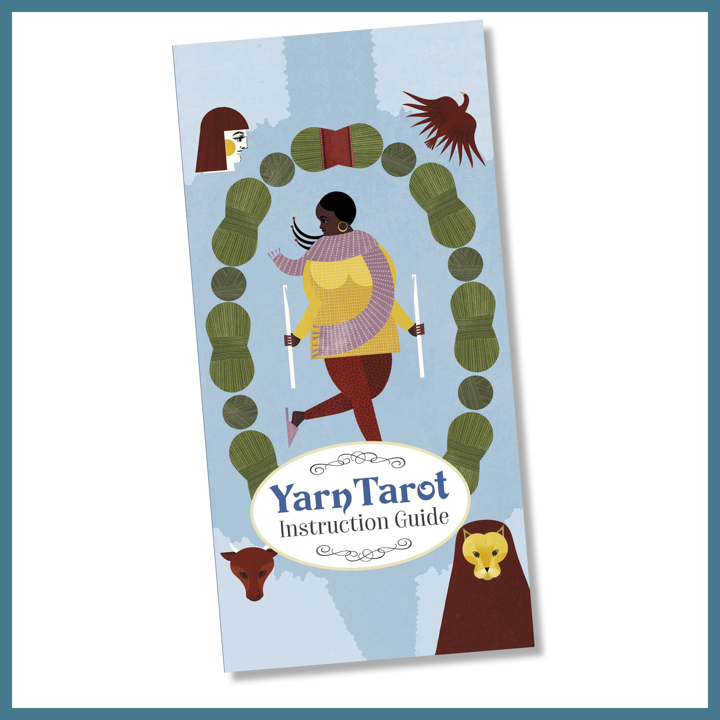 Mixed Media Resources LLC - Wholesale Tarot Cards - Yarn Tarot: For Crocheters, Knitters, Spinners, and Weavers1