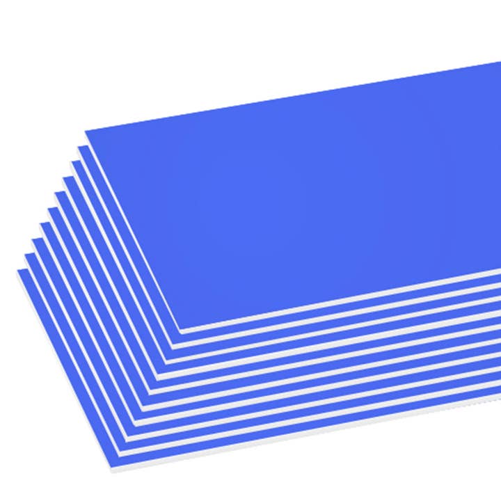 BAZIC Products - Wholesale Craft Supplies - 20" X 30" Blue Foam Board (25 Unit/Case)