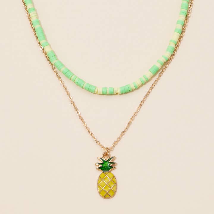 Lilla Haven - Vente Colliers à pendentif - Collier superposé de perles en caoutchouc8