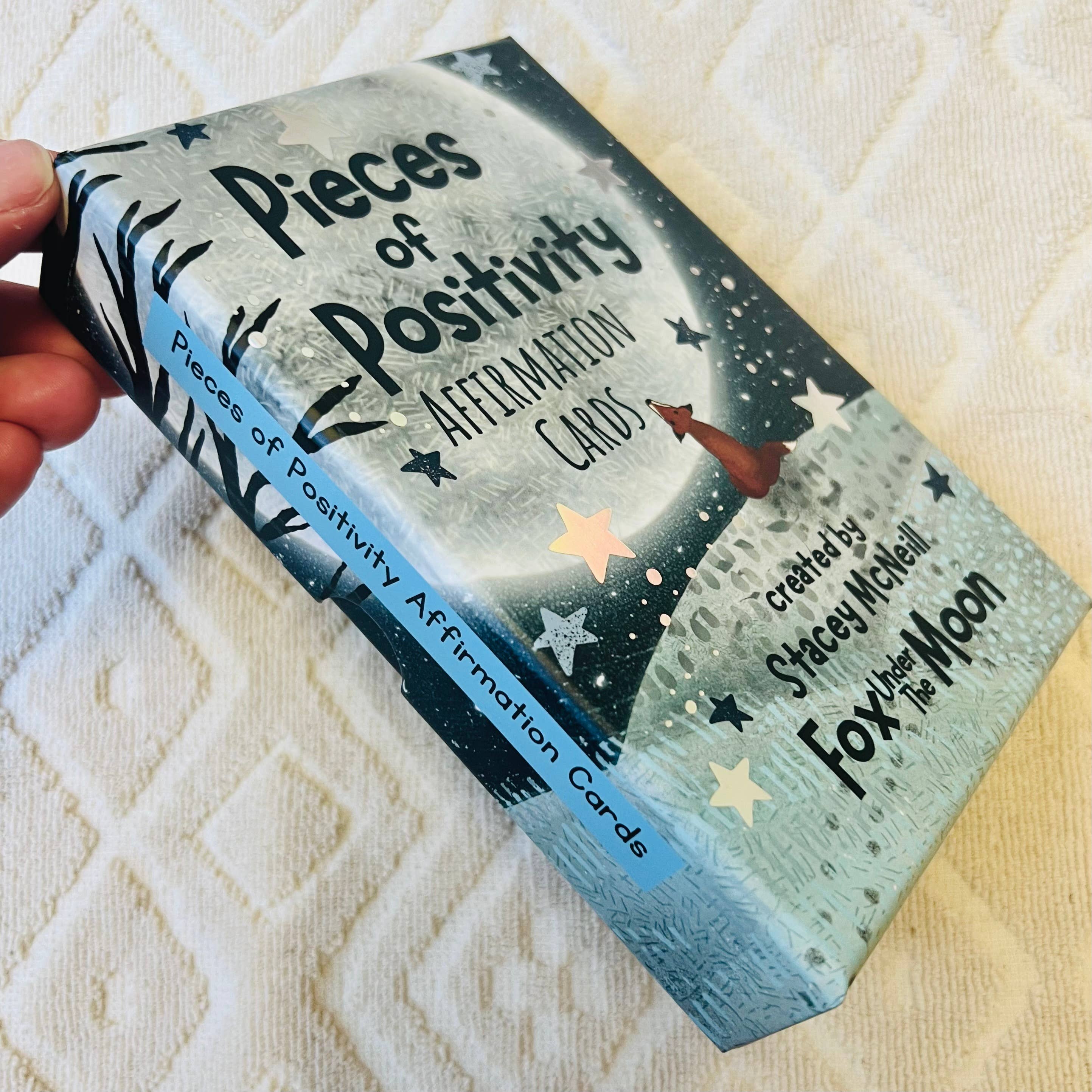 Fox Under The Moon – wholesale Tarot-kort – 54 st positivt bekräftande kort med träställ4