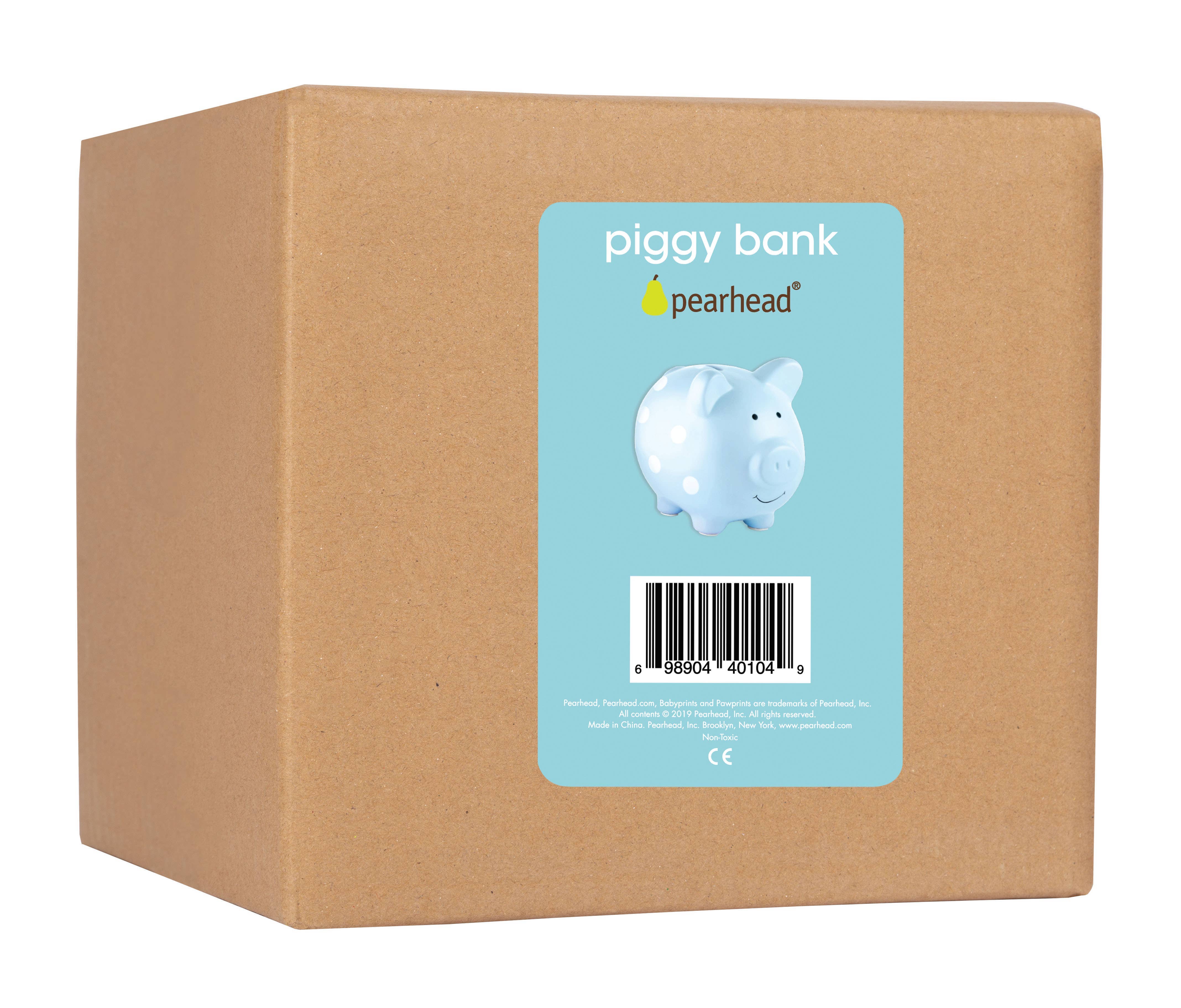 Pearhead UK – wholesale Money/piggy bank – Child & baby – Polka Dot Piggy Bank4