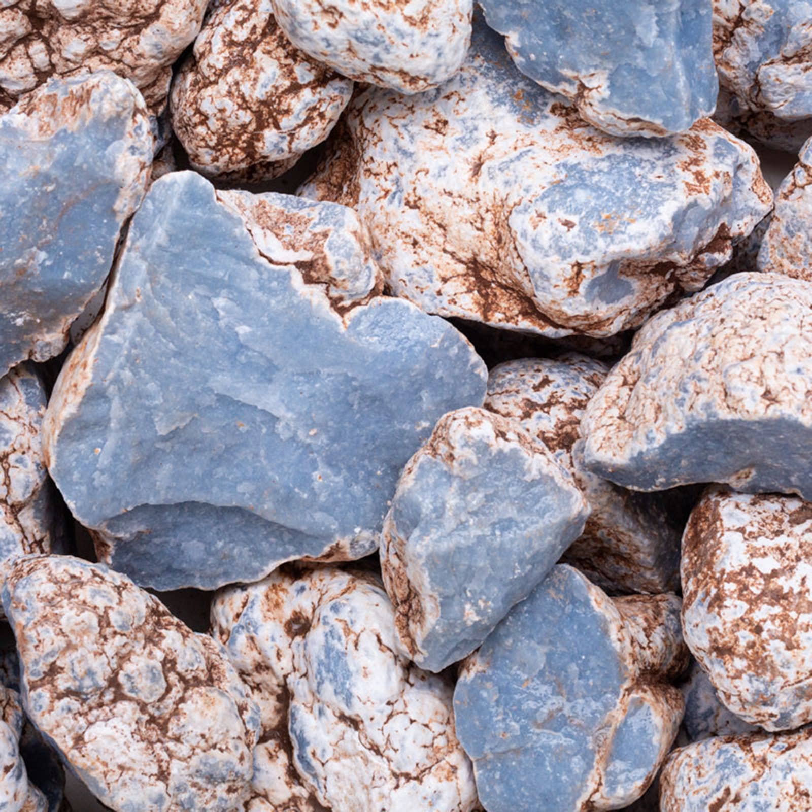 Fantasia Mining - Wholesale Spiritual Stone/Crystal - Rough Angelite - Peru - Raw Natural Stones (1 lb)3