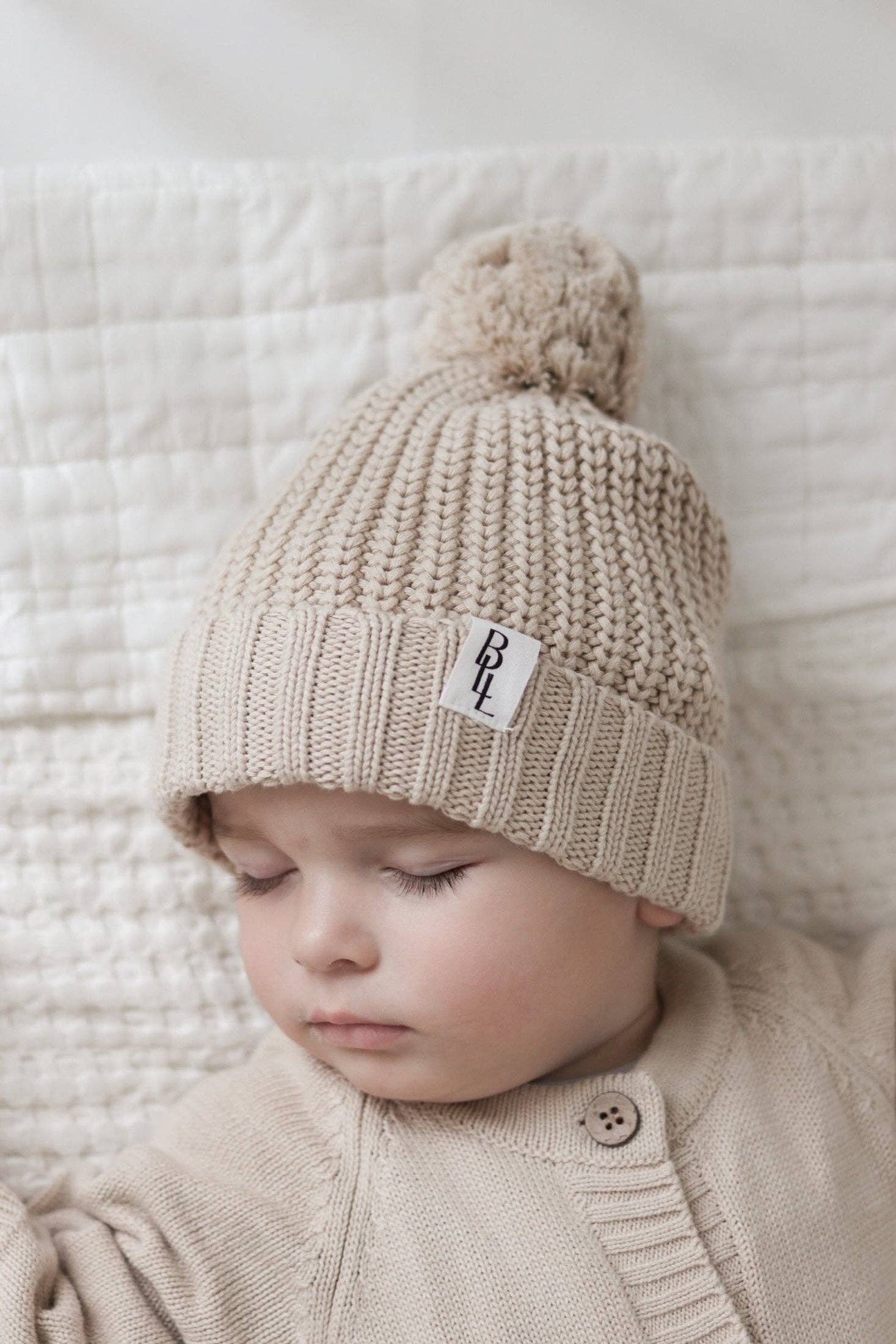 Brave Little Lamb the Label - Wholesale Newborn/Knit Hat - Baby - Luxe Knit Beanie8