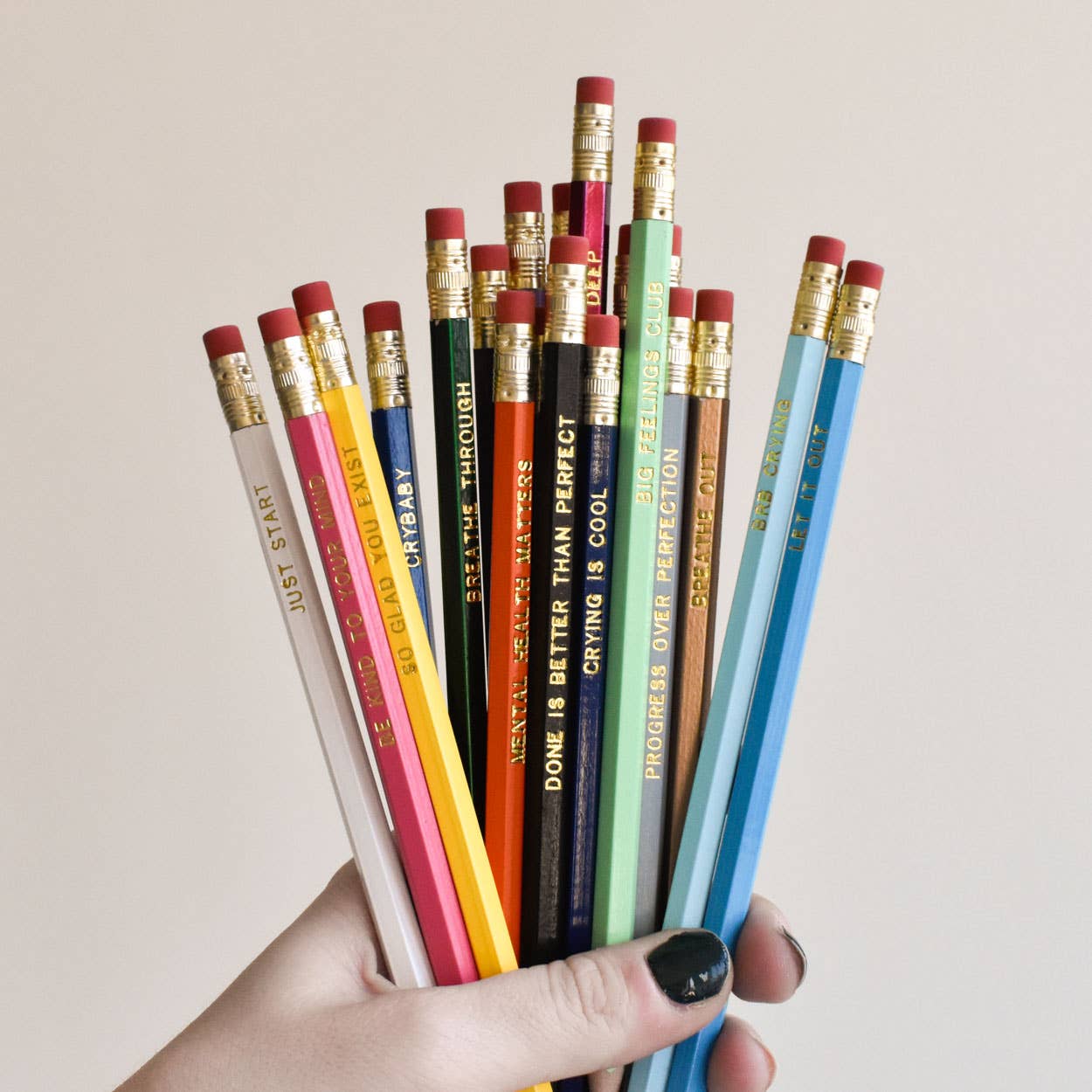 Kyn You Believe It - Wholesale Pencil - Progress Over Perfection Pencil Pack4
