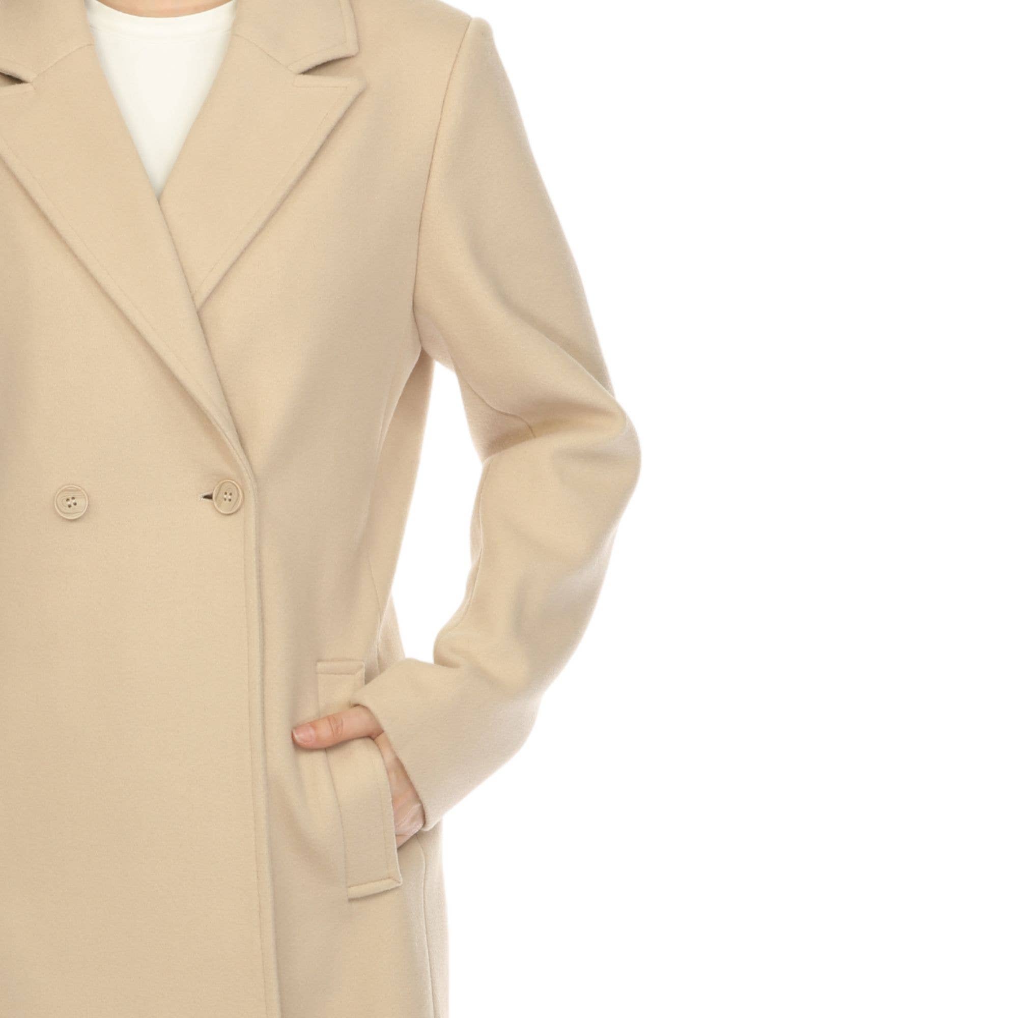 WHITE MARK - Vente Manteau – femme - Manteau Walker classique pour femmes34