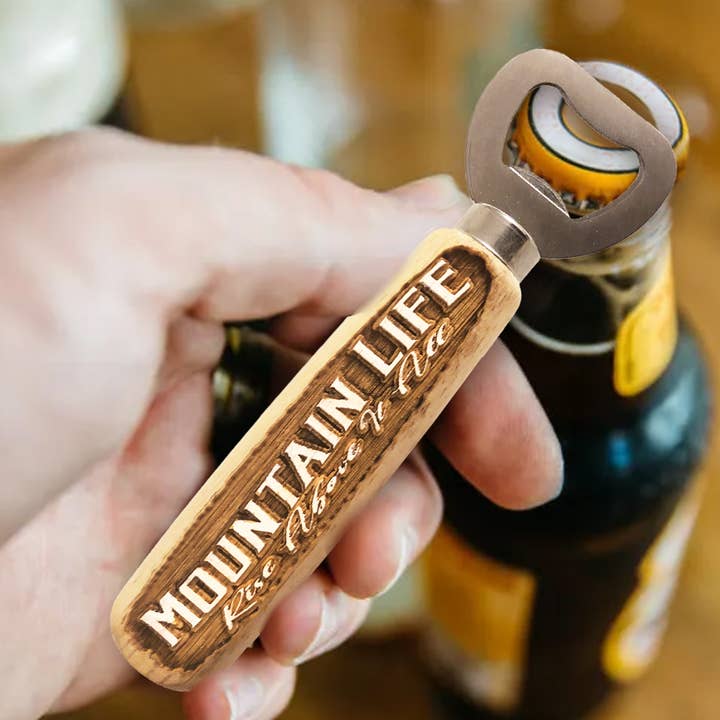 First Mountain Design - Wholesale Bottle/Wine Opener - Bottle Openers: Rustic Style