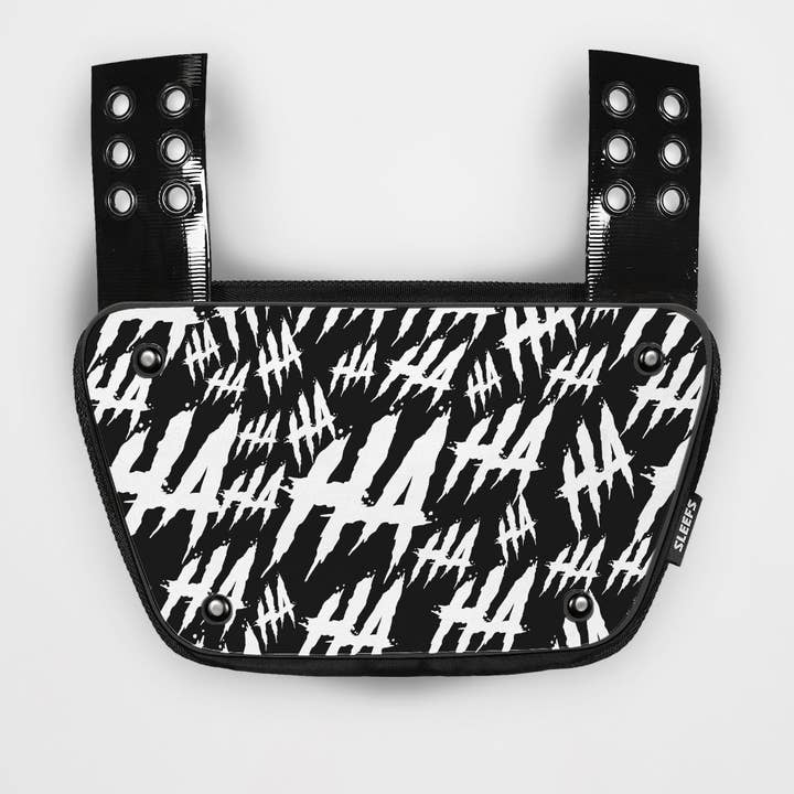 Adesivo HA HA HA branco para placa traseira por atacado de Sleefs