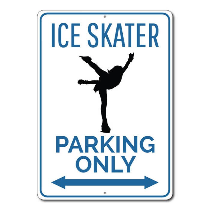 Skridskoåkare parkeringsskylt för wholesale av Lizton Sign Shop, Inc