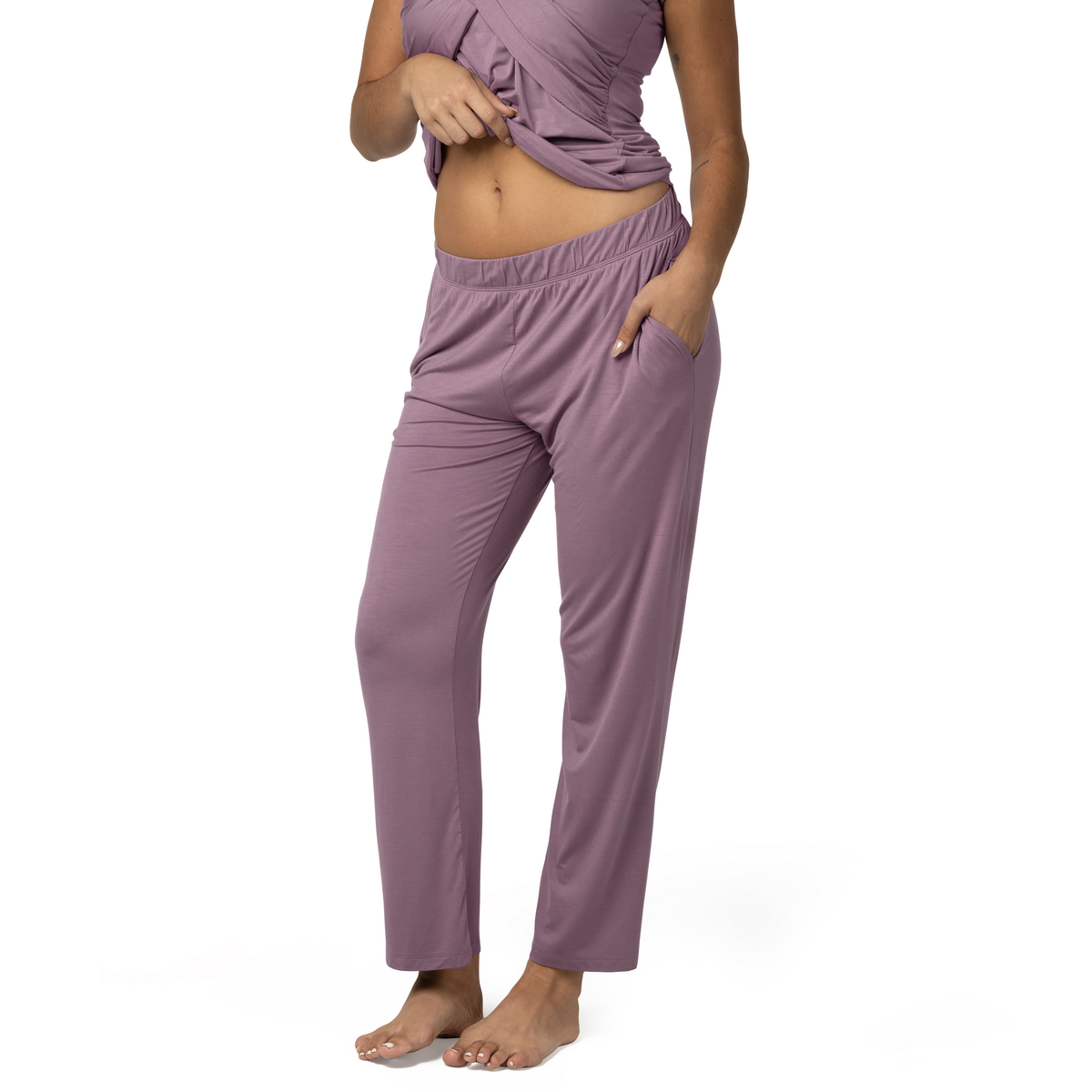 Kindred Bravely - Wholesale Sleepwear Set - Women's - Davy Ultra Soft Maternity & Nursing Pajamas Sleepwear Set3