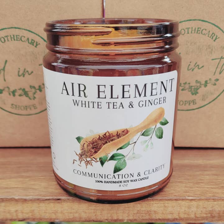 Air Element sojalys for engroshandel hos Tangled in Thyme