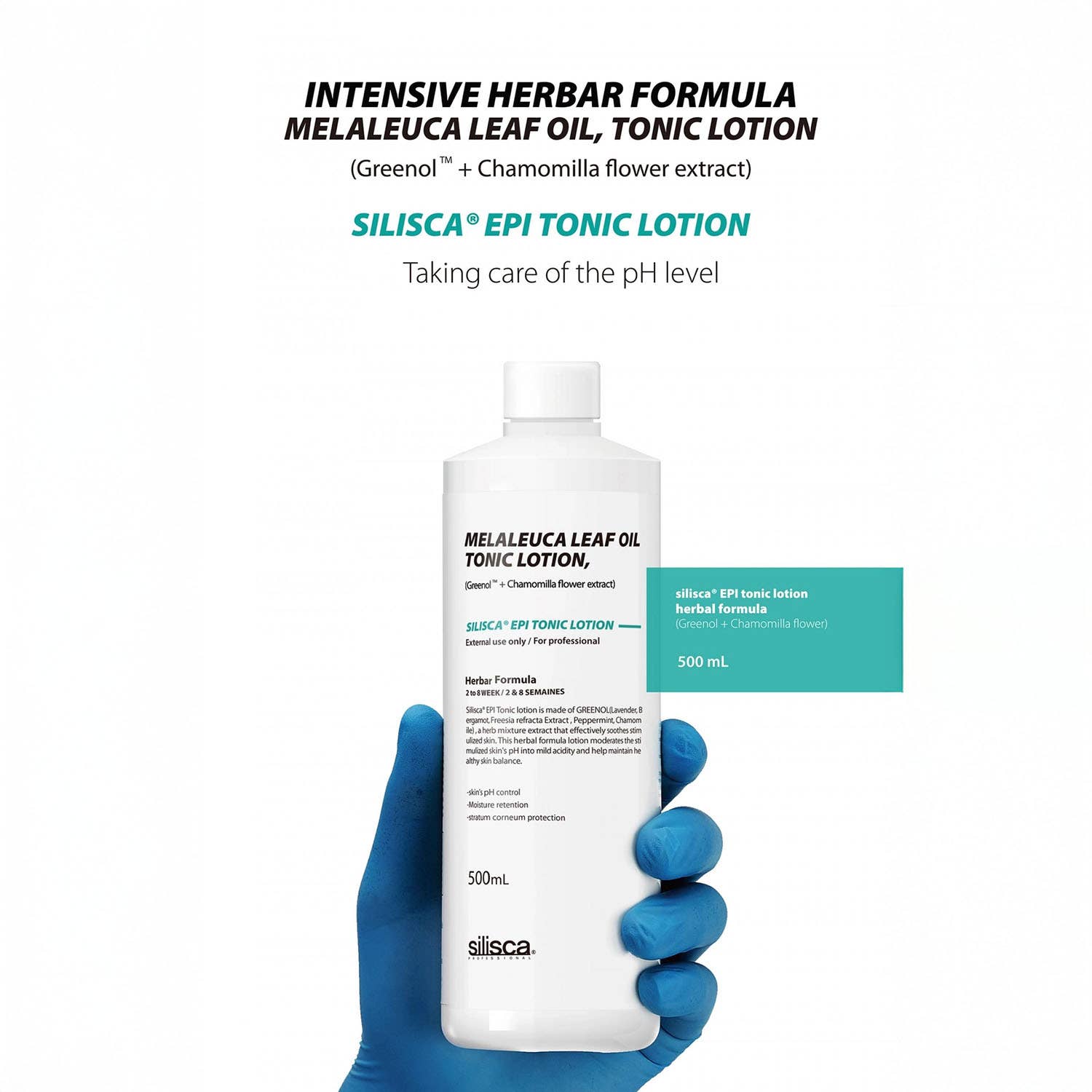 Rebeau - Wholesale Facial Toner - Silisca EPI Tonic Lotion 500ml ( + Empty 200ml spray bottle)2