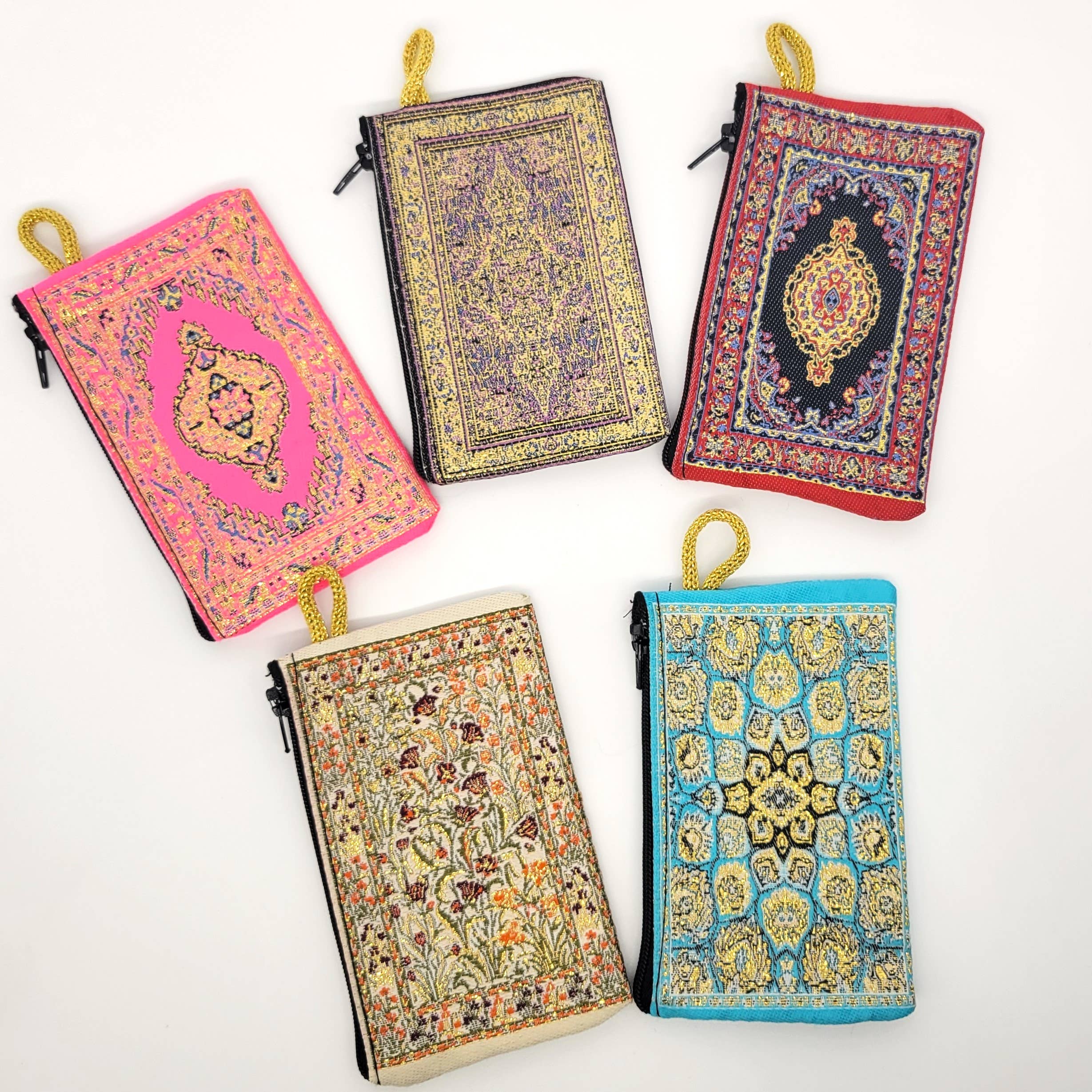 Eclectic Woodchuck - Vente Porte-monnaie – femme - Petite pochette à monnaie inspirée des tapis turcs1