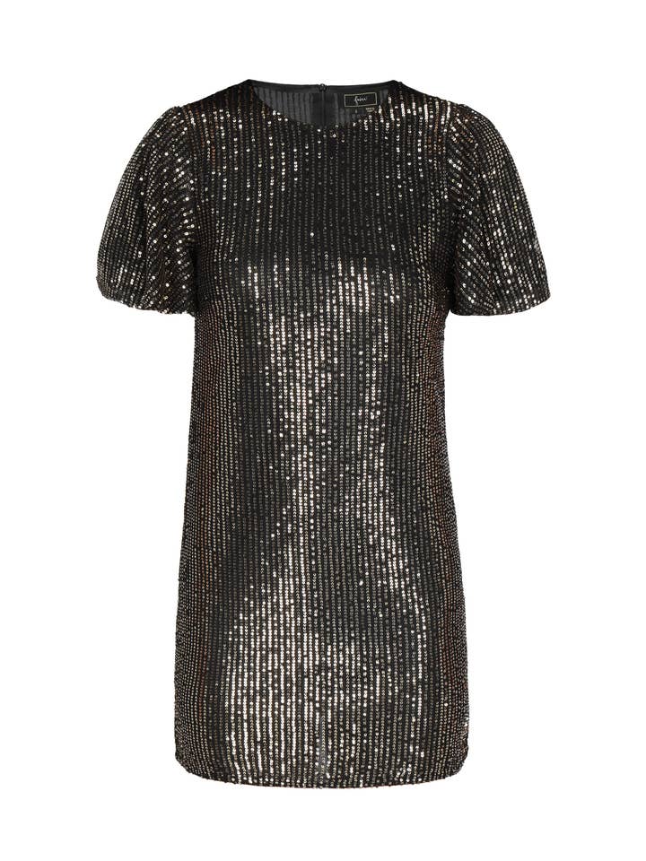 Faina Kvinnor Polyester Slim Fit V-ringad Miniklänning (19248079) för wholesale av MO Streetwear