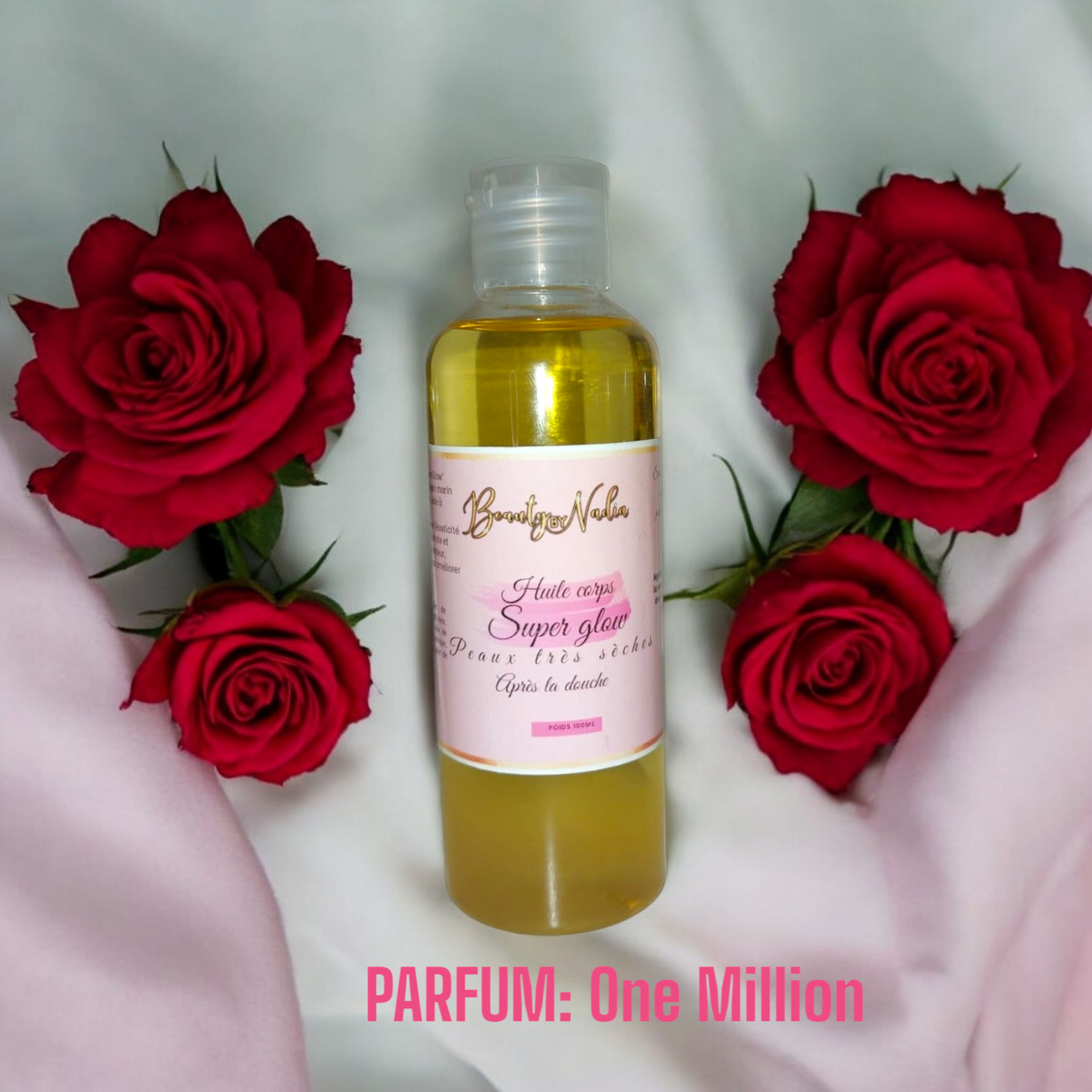 Chabinehairstore - Wholesale Bath/Body Oil - 'Super Glow' body oil with hyaluronic acid and collagen1