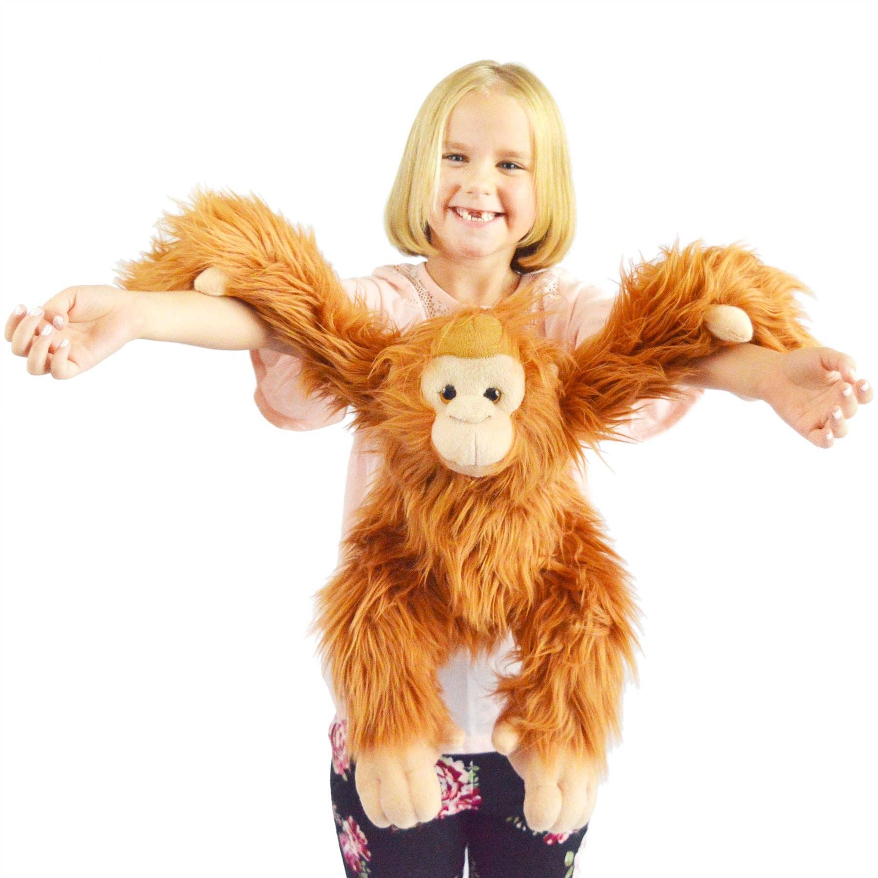 VIAHART Toy Co. - Wholesale Stuffed/Plush Toy - Kids & Baby - Ornaldo The Orangutan Monkey | 19 Inch Stuffed Animal Plush2