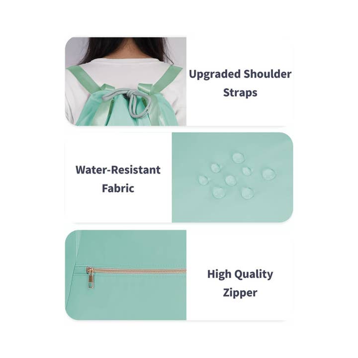 wandf - Wholesale Drawstring Bag - Unisex - Ceneda Drawstring Backpack Water Resistant Sports Gym Sack40