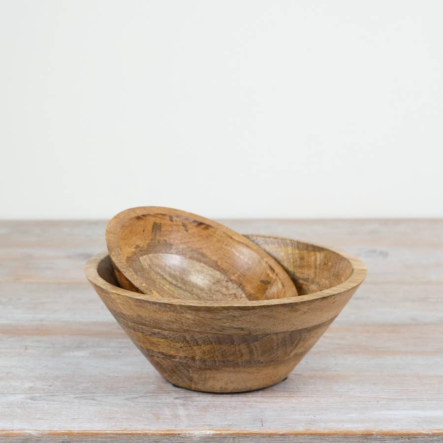 Gainsborough Giftware x Portland Living - Wholesale Plant Pot - Wood Bowl, 17cm 2