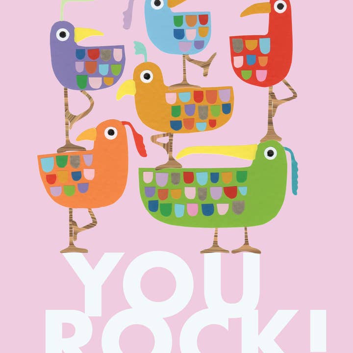 Bunny with a Toolbelt - Wholesale Everyday Greeting Card - You Rock! Greeting Card1