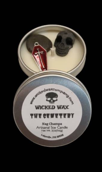 Wicked Wax - Vente Bougie en bocal - La bougie du cimetière2