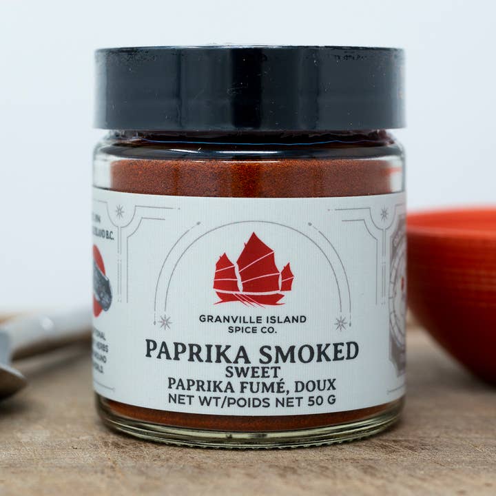 Paprika fumé sucré pour la vente par Granville Island Spice Co