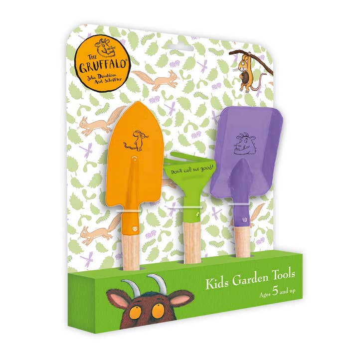 The Gruffalo Children's Garden Tool Set for wholesale by Robert Frederick Ltd
