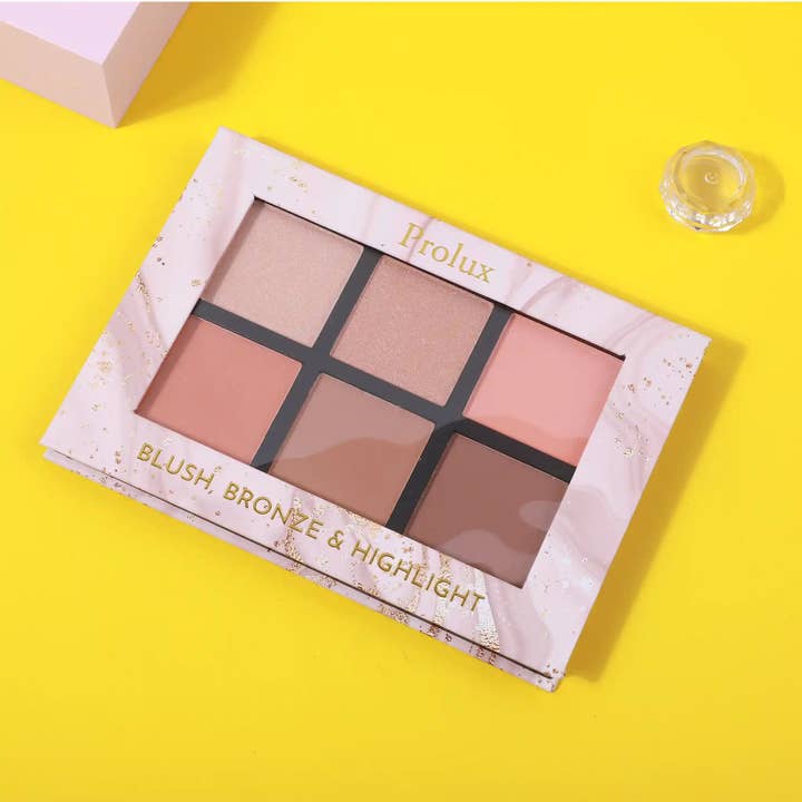 Efon International Corp. - Wholesale Bronzer - Blush Bronze & Highlight Palette For Contour & Glow Palette3