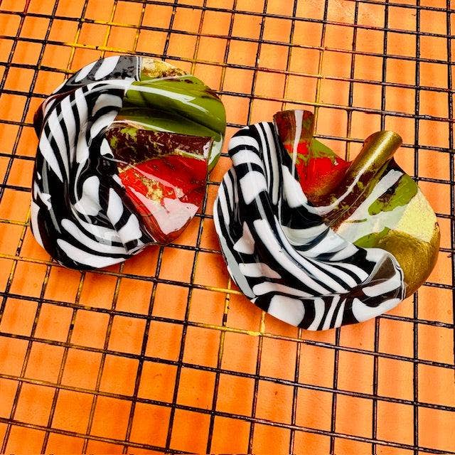 AND-MADE by Hand - Vente Boucles d'oreilles pendantes - LEXI Clou Classique - Toutes les Couleurs2