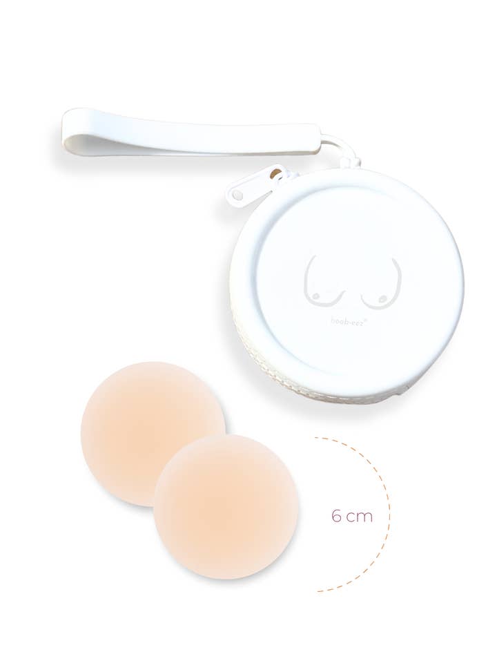 Boob-eez - Wholesale Nipple Pasties - Women's - x1 Silicone Travel Case + x1 Pair of "Headlight Hiders"23