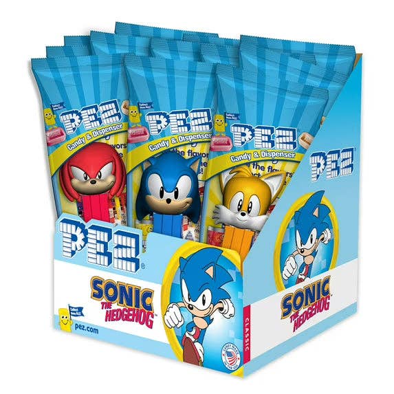 Royal Wholesale - Wholesale Hard Candy - Pez Sonic The Hedgehog Assortment 12ct0
