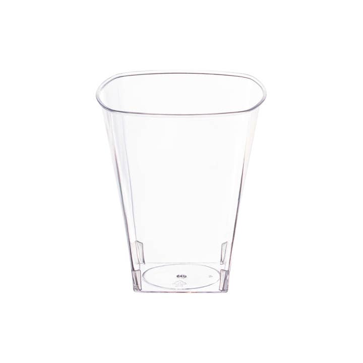 Smarty had a Party - Wholesale Shot glass - 2 oz. Clear Square Plastic Shot Glasses - 960 pcs