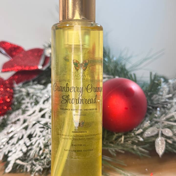 Óleo Corporal de Manteiga de Karité com Arando e Laranja por atacado de Naturally Radiant Beauty