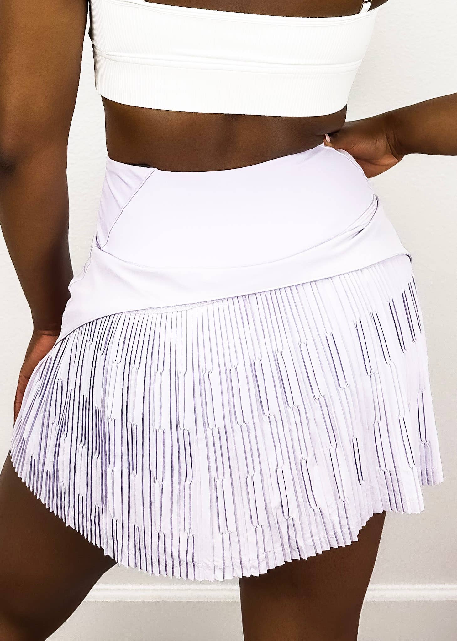 Active by Anna-Kaci – wholesale Athletic skirt – Women′s – Back Pleated Lined Tennis Skirt8