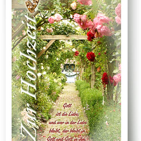 Hochzeit / Grußkarte / 719024 für den Großhandel von Yabué