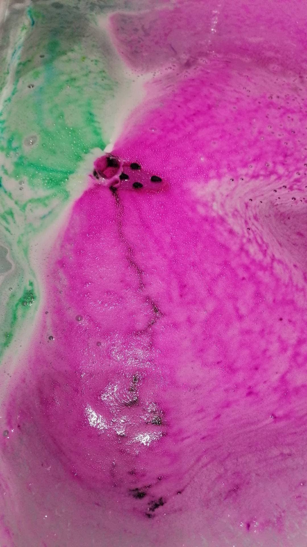 Unique creations soap company - Wholesale Bath bomb/fizz - PINK WATERMELON bath bomb3