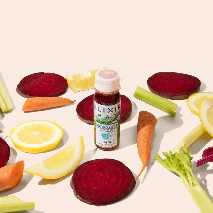 Elixir Shots – wholesale Wellness Juice/tonic – Uthållighet - Ekologisk Kallpressad Rödbetsshot