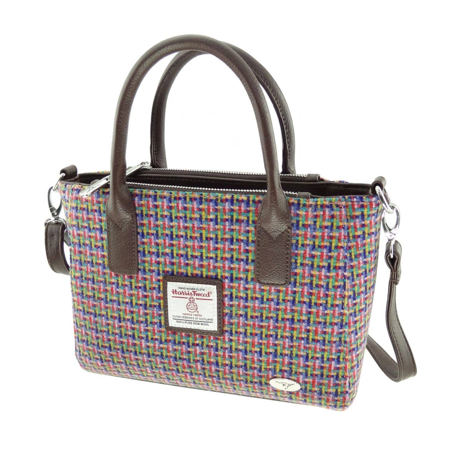Dublin Gift Company - Vente Tote bag – femme - Petit sac cabas en tweed Harris23