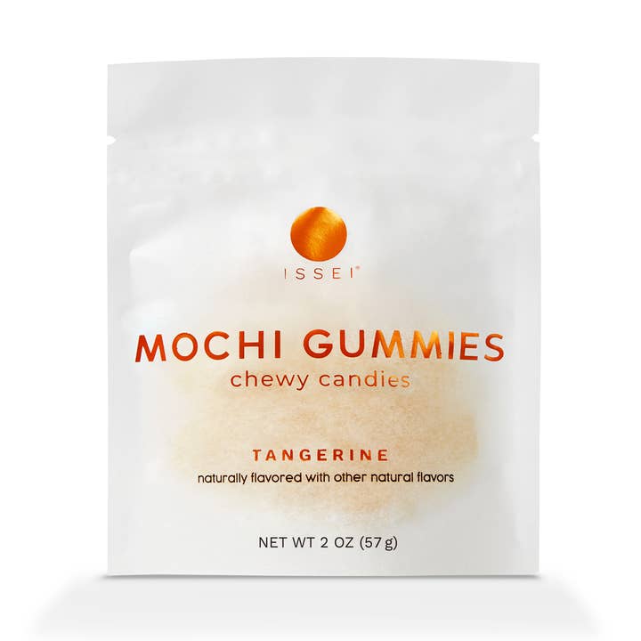 Tangerine SMALL (2 oz) WHITE for wholesale by Issei Mochi Gummies