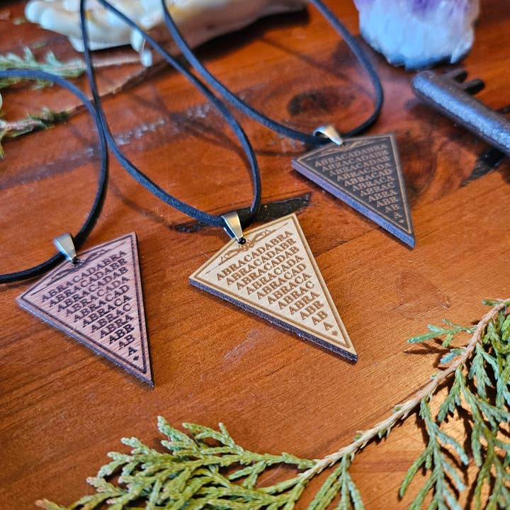 Yiska Designs - Wholesale Pendant/charm necklace - Abracadabra Talisman Necklace2