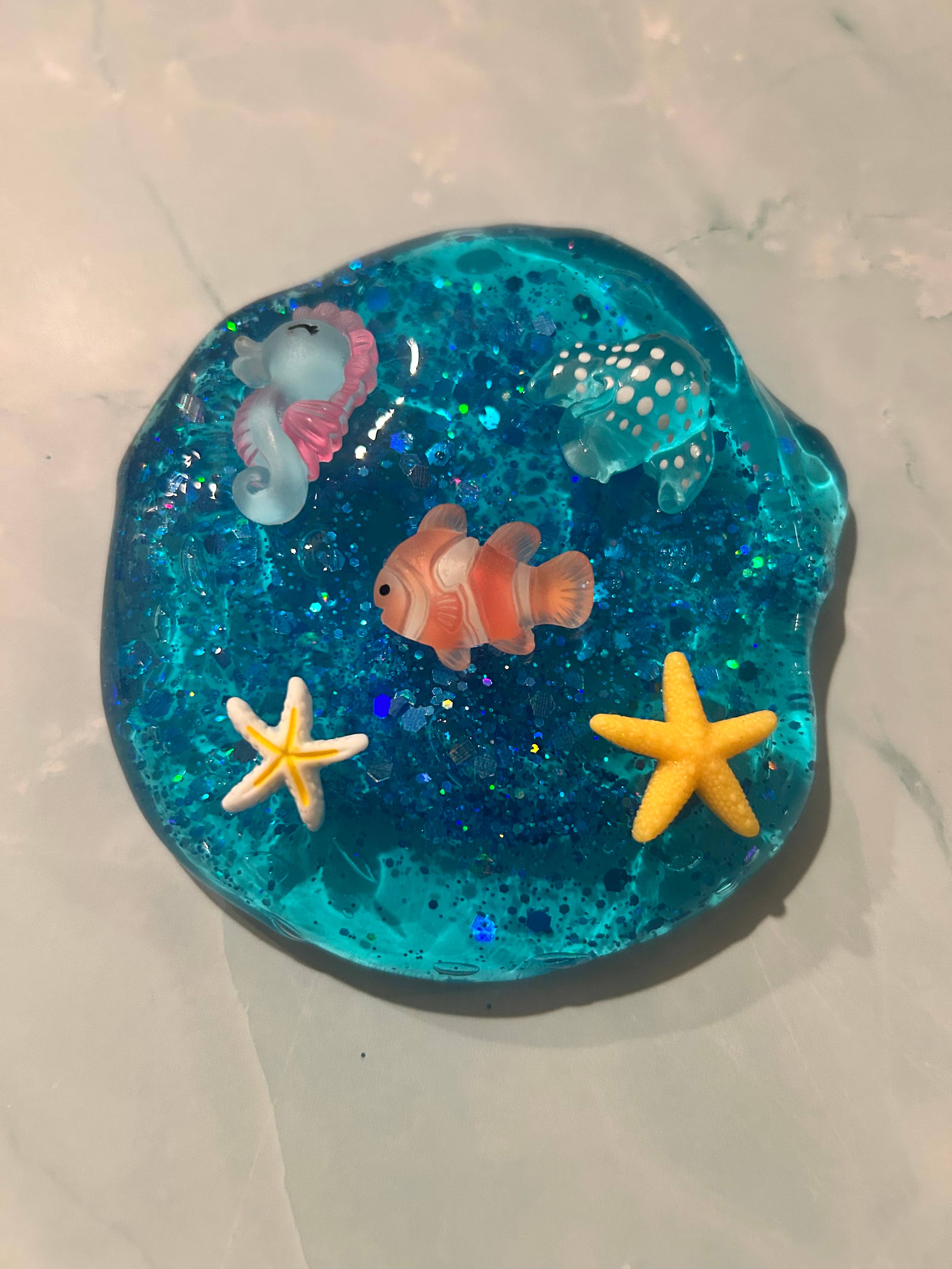 Scattered Slime – Plasticina - Crianças por atacado – Kit de Slime Oceano1